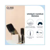 GUBB Paddle Hair Brush with Pin - Elite Range (180 g)