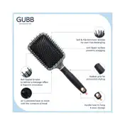 GUBB Paddle Hair Brush with Pin - Elite Range (180 g)