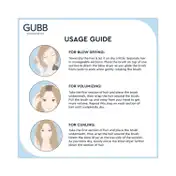 GUBB Round Hair Brush - Styler Range (140 g)