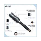 GUBB Styling Hair Brush with Pin - Elite Range (140 g)