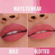 Maybelline New York Serum Lipstick Matte 1-Swipe Lush Color 8HR Hydration - Coffee Run (3.4 g)
