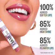 Lakme 9To5 Hya Glam Plump+Shine Clickstick, Hyaluronic Acid & Ceramides - Power Nude (2.1 g)