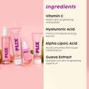Plix Guava & Roses Regime for Bright Skin & Balanced Skin Ph (4 pcs)