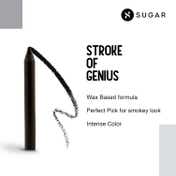 Sugar Stroke Of Genius Heavy Duty Kohl - 1 Back To Black (1.2 g)