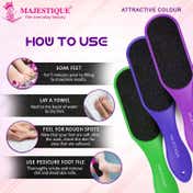 Majestique Professional Dual-Sided Foot Scraper