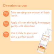 WishCare Multi Vitamin Brightening Body Lotion for Glowing Skin Reduces Pigmentation (200 ml)
