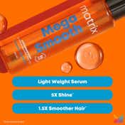 Matrix Mega Smooth Anti-Frizz Serum with Shea butter & Ceramides & 4-Days Frizz Control (100 ml)