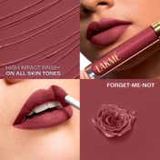 Lakme Rouge Bloom Matte Liquid Lipstick - Forget me not 308 (3.5 ml)