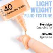 Lakme 9 to 5 Hya Skin Tint 24Hr Fresh Glow Finish SPF40 - W120-Warm Creme (27 ml)