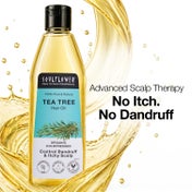 Soulflower Tea Tree Anti Dandruff Hair Oil - (225ml)