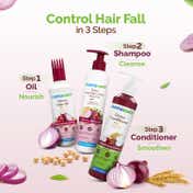 Mamaearth Onion Hair Oil For Hair Regrowth & Hair Fall Control (150ml)
