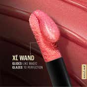 Lakme Glitterati Lip Glaze with Vegan Collagen for Glossy Lips - 101 Scarlet Spritzer (5 ml)