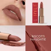 Hyue Velvette Kiss Featherlight Bullet Matte Lipstick - Biscotti Naughtie (4.2 g)