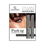 Half N Half Volume Glamour Push Up Mascara - Black (12 ml)