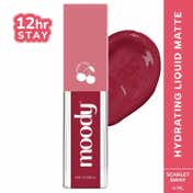 Moody Drip Matte Liquid Lipstick - Scarlet Sway (4 ml)