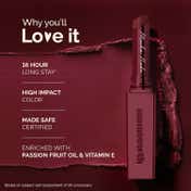 Mamaearth Luxe Matte Long Stay Lipstick with Passion Fruit Oil - Mocha Nude (2 g)