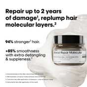 L'OREAL PROFESSIONNEL Absolut Repair Molecular Deep Repairing Cream Mask For Very Damaged Hair (250 ml)