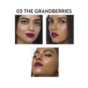 SUGAR Cosmetics Matte Attack Transferproof Lipstick - 03 The Grandberries (Dark Berry) (2 g)