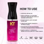 KT Professional Keratin Shine Luxe Mist with Argan & Almond Oil (200 ml)