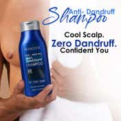 Mancode Zinc + Menthol Anti-Dandruff Shampoo for Men (400 ml)