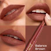 Lakme 9 to 5 Forever Matte Lip Crayon - Balance Brown (1.1 g)