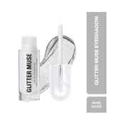 Makeup Revolution Metallic Muse Glitter Muse Eyeshadow - Silver (3.5 ml)