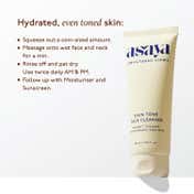 Asaya Even Tone Cleanser with Kojic Acid & Alpha Arbutin for Dark Spots Face Wash (100 g)