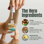 Hibiscus Monkey Nailed It Nail & Cuticle Oil for Brittle, Thin & Damaged Nails, Boosts Nail (10ml)