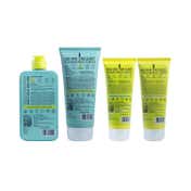 Moxie Beauty Curly Routine - Shampoo, Conditioner, Curl Cream & Styling Serum Gel For Curly Hair