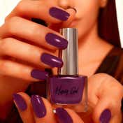 RENEE Hyper Gel Nail Paint - Plum Crush (10 ml)
