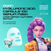 Anua Pdrn Hyaluronic Acid Capsule 100 Serum Mask - K-Pop Demon Hunters Special Edition (23 ml)