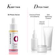 Novology Bi-Phasic Serum for Hyperpigmentation,Dark Spots,Blemishes & Acne Marks, Dermat Tested (10ml)