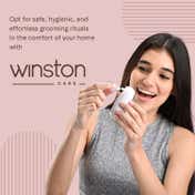 WINSTON Rechargeable Battery Operated Vacuum Acne Pore Cleanser - White (1 pc)