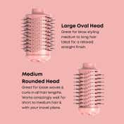Alan Truman Big Volumiser Set - Pastel Pink (5 pcs)