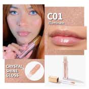 Oulac Crystal Shine Gloss - C01-Illuminate (4.5 ml)