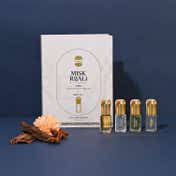 Ajmal Misk Rijali  Attar Gift Set Long Lasting Perfume Oil for Men (12 ml)