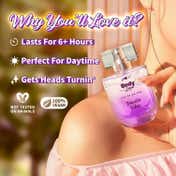 Plum BodyLovin' Vanilla Vibes Eau De Parfum - Long Lasting Warm Vanilla Perfume (50ml)