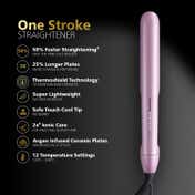 Philips One Stroke Hair Straightener 50% Faster 3 Days Salon-Like Hair Designed for Indian Hair