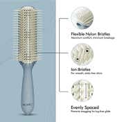 Ikonic Me Curly Brush IKM-3019 - Powder Blue