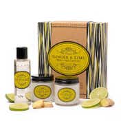 NATURALLY EUROPEAN Somerset Ginger and Lime Body Care Set (3 pcs)