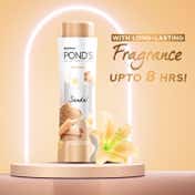 Pond's Sandal Radiance Talcum Powder Natural Sunscreen - (50g)