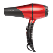 Ikonic Professional 2200 Pro Hair Dryer (Red & Black)