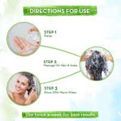 How to Use - Mamaearth Onion Shampoo with Plant Keratin for Hair Fall Control (100 ml)