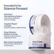 WishCare Multi-Peptide Strengthening Hair Mask - Controls Frizz Strengthens Hair (110 g)