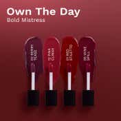 Pilgrim Matte Me Up! Mini 4 In 1 Liquid Lipstick - Bold Mistress (4 pcs)