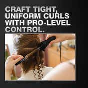 Ikonic Professional Hotwand 2.0 Hair Curling Wand for Women, Hair Curling Tong Titanium Barrel 1's