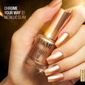 Lakme Ultimate Glam Chrome Nail Paint - Rust (6 ml)