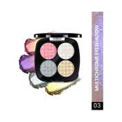 Charmacy Milano Insane Quad Eyeshadow Palette - 03 (3.6 g)
