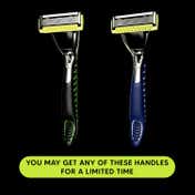 LetsShave Pro 7 World's First 7 Blade Razor for Men with Handle + 2 Blades (4 pcs)