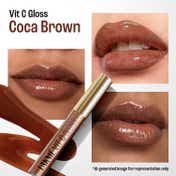 Lakme Liquid Lipstick + Gloss Kit - Brown (2 pcs)